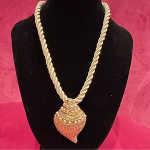 Gold-Tone  Crystal Pendant Necklace - Women Jewelry
